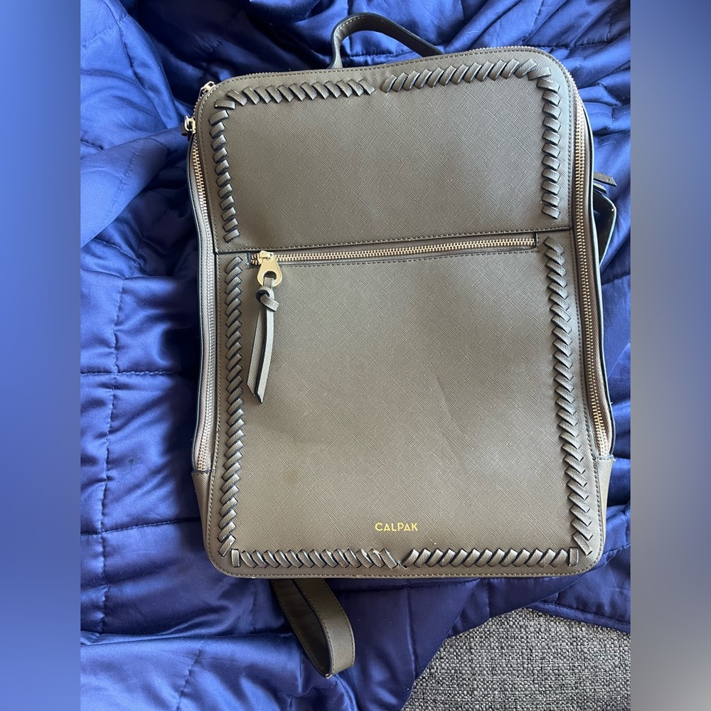 Calpak Kaya Laptop Backpack Olive